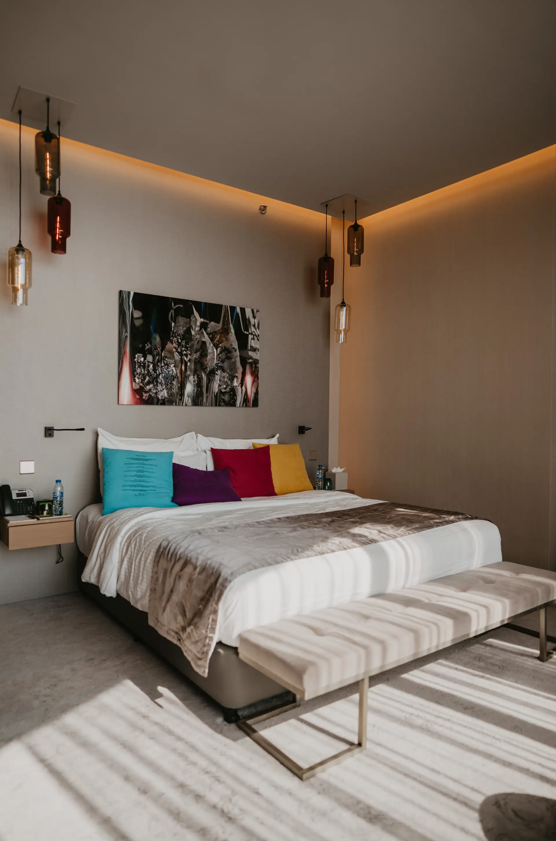 Vibráló hotel belső